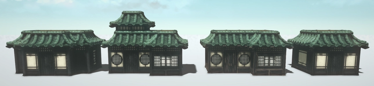 House Builder Pack Asian Style